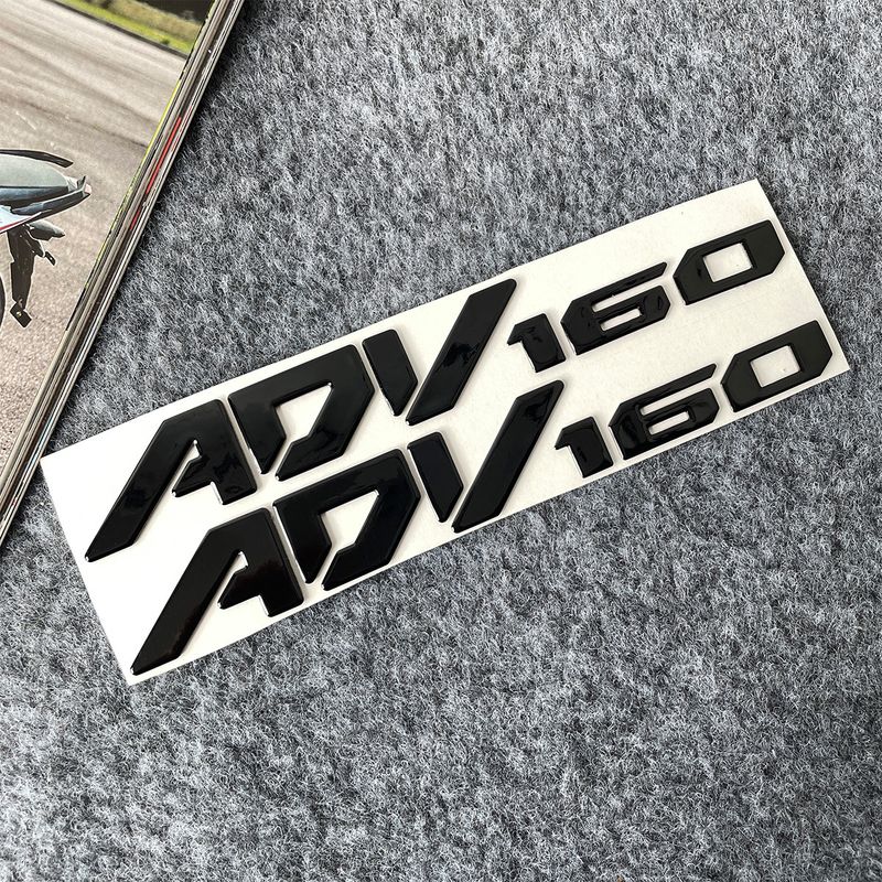 Suitable For Honda ADV 160 Motorcycle 3D Stereoscopic Soft Adhesive Waterproof Modification Body Decorative Sticker_autovado.com
