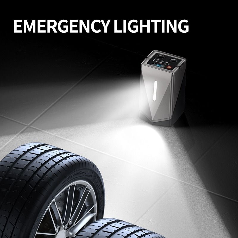 All-in-one Auto Emergency Start Power Bank Inflation Pump Suction/Blow Multifunctional Car Jump Starter Booster Air_autovado.com