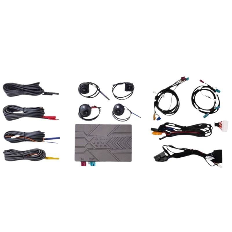 360° Panoramic Camera System For Ford Explorer/Ranger/Everest/Raptor - HD Night Vision Parking Assistant With 4K DVR & Dynamic Guidelines_autovado.com