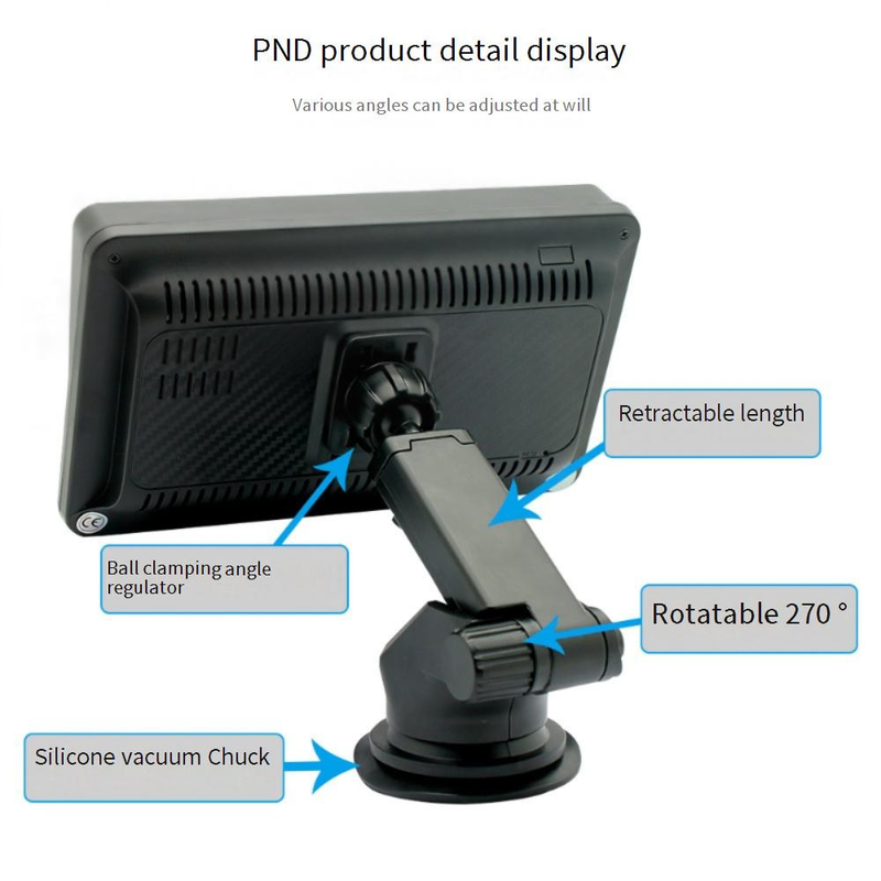 7 "car navigation Portable wireless Carplay Android AutoMP5 player PND car navigation_autovado.com