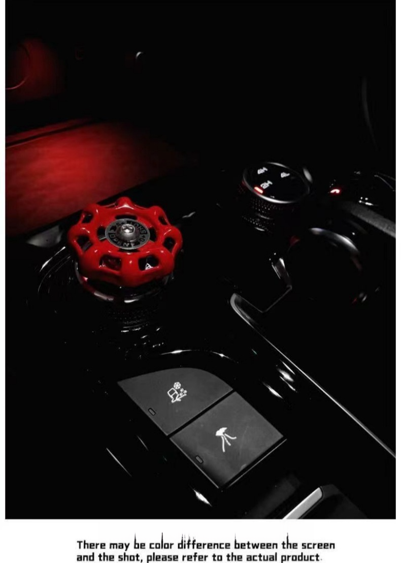 New Industrial Valve Decoration, Popular Trend, Central Control Rotation, One Click Start Button, Personalized Car_autovado.com
