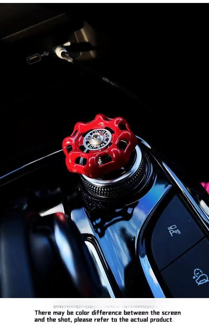 New Industrial Valve Decoration, Popular Trend, Central Control Rotation, One Click Start Button, Personalized Car_autovado.com