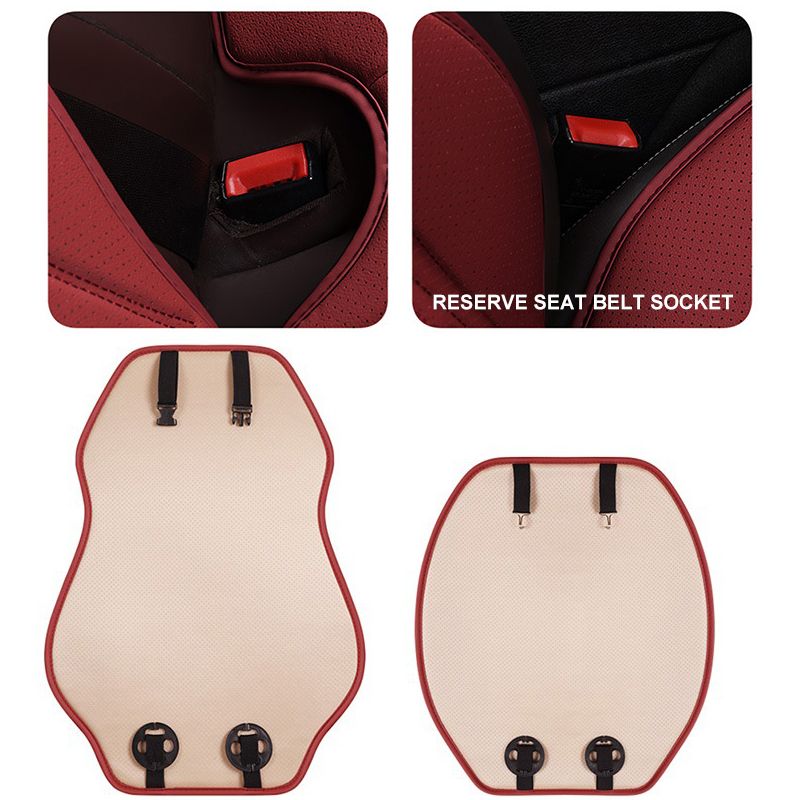 Universal Cushion Nappa Leather Breathable Covers Comfortable Four Seasons Auto Seat Protector Car Chair Pads_autovado.com