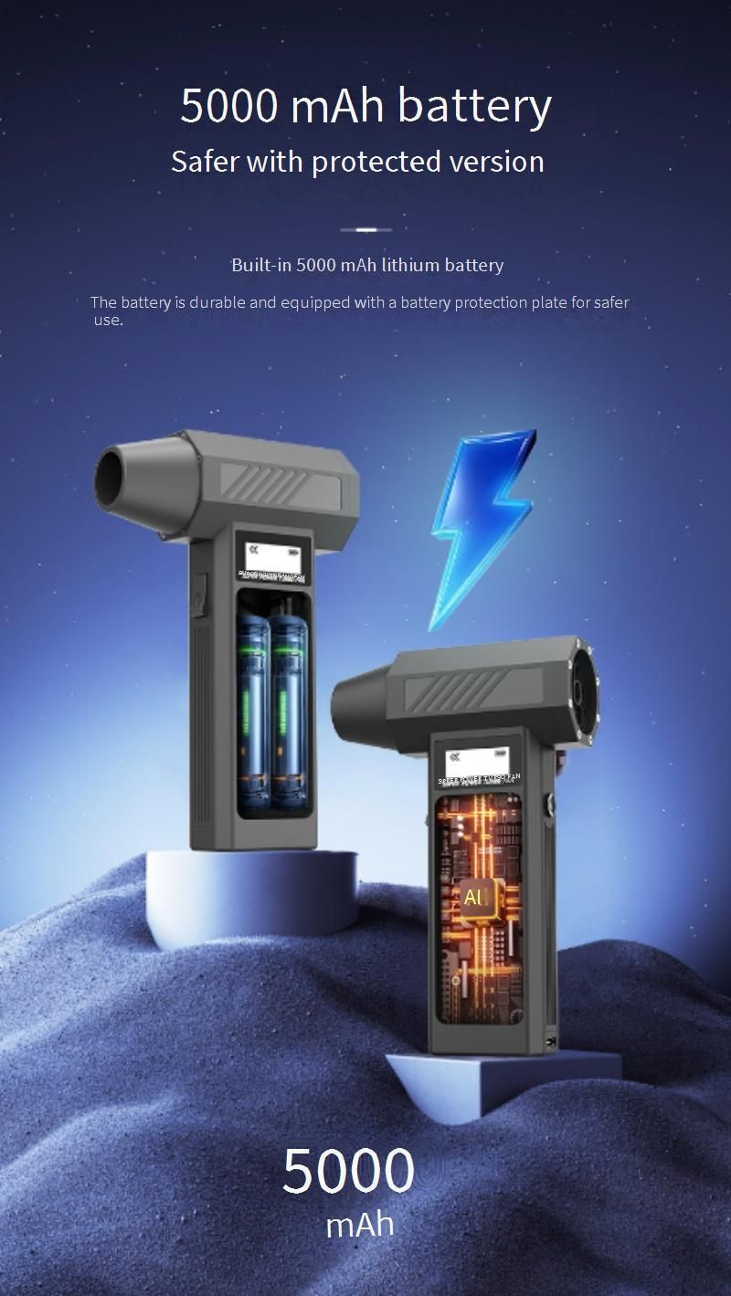 20000Pa Cordless Car Vacuum Cleaner With 5 Nozzles - Handheld Blower & Dust Extractor For Auto Detailing, Camping Gear, And Home Use_autovado.com