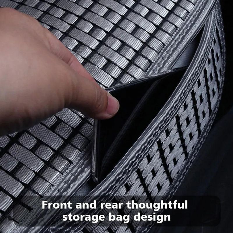 Summer Ice Silk Seat Cover Car Seasonal Universal Cool Cushion_autovado.com