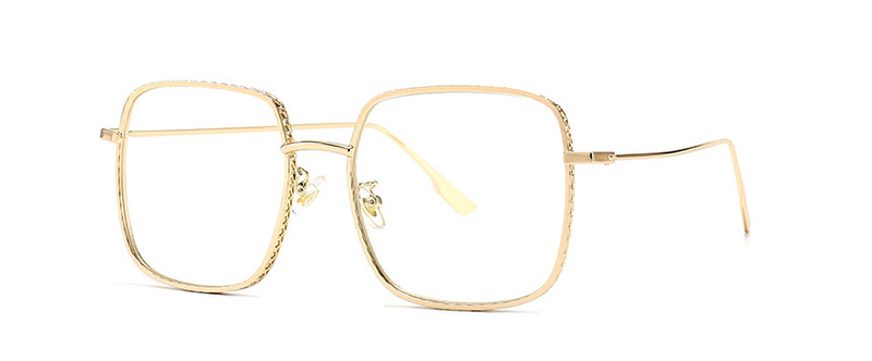 new modern retro square frame sunglasses INS style street style big-name sunglasses 8030_autovado.com