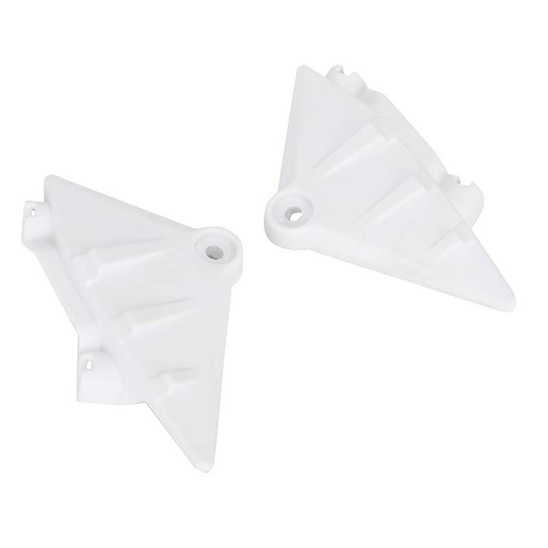 Motorcycle Frame Under Guard Cover - Durable ABS Plastic, Sleek Black Design, Easy Installation For Custom Bike Styling (14.5x7.5x2cm)_autovado.com
