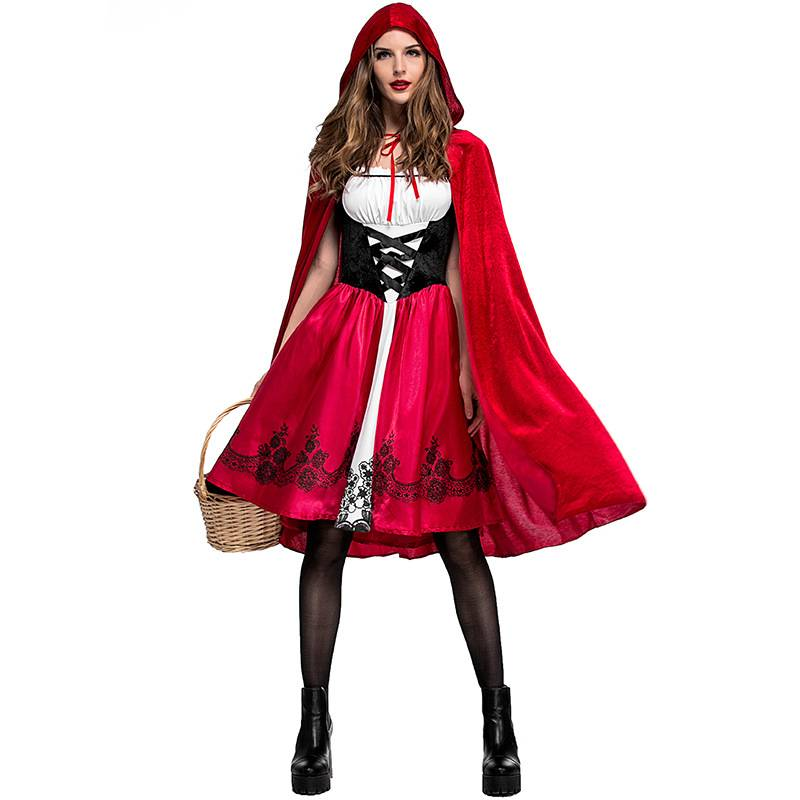 Women's Clothing Halloween Little Red Riding Hood costume adult cosplay party costume recommended_autovado.com