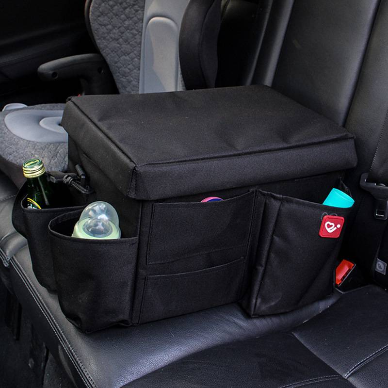 Trunk storage box outdoor car car supplies Oxford cloth folding storage box car storage box_autovado.com