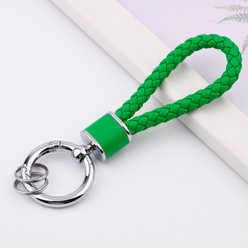 Fashion Braided Rope Anti Lost Keychain Chain Personalized Car Keychain Female Cute Women's Bag Key Pendant_autovado.com