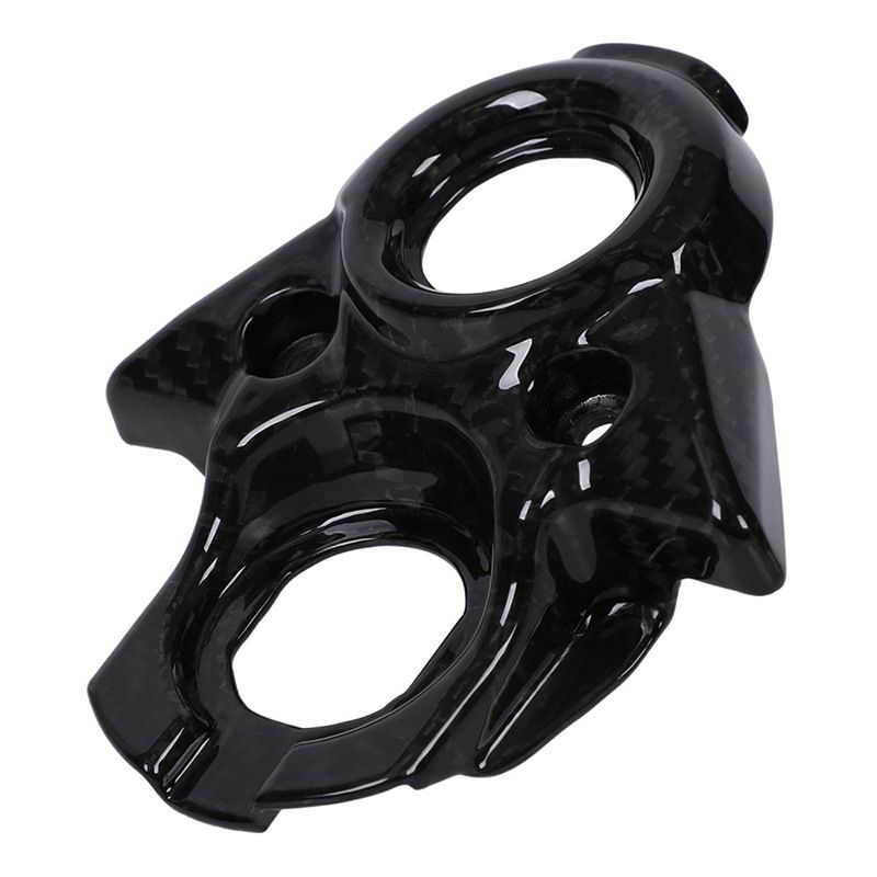 Carbon Fiber Center Console Cover For Electric Off-Road Motorcycle – Lightweight & Stylish Upgrade (Black)_autovado.com