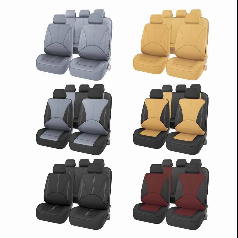 explosions PU leather car seat cover hot-selling universal suitable for five-seat models_autovado.com
