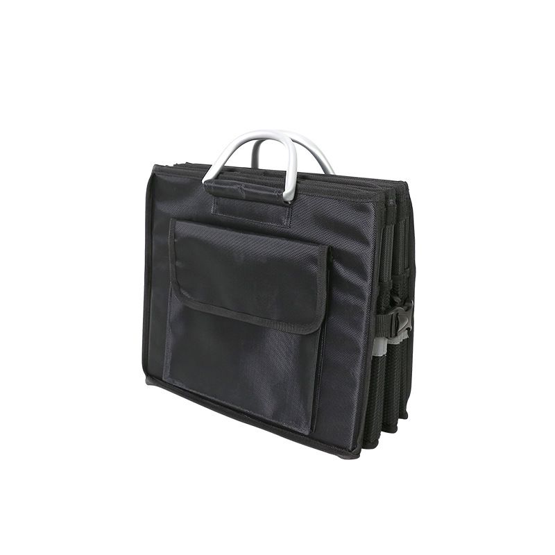 Large capacity trunk storage box portable folding car storage box Oxford cloth car trunk storage box_autovado.com