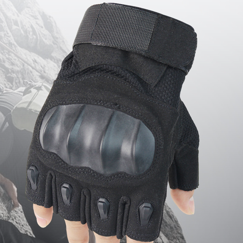 Outdoor riding motorcycle gloves training mountain fitness sports anti-slip protective tactical gloves_autovado.com