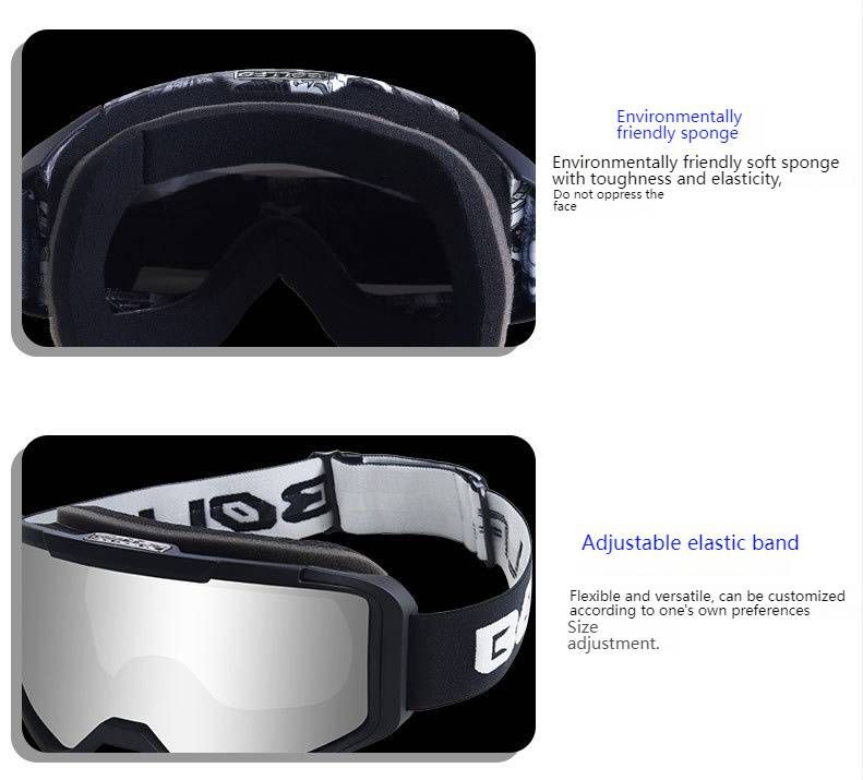 Motorcycle Goggles For Adults – UV Protection, Anti-Fog, Interchangeable Lenses – Off-Road, Motocross, ATV Riding – Lightweight & Durable PC Frame_autovado.com