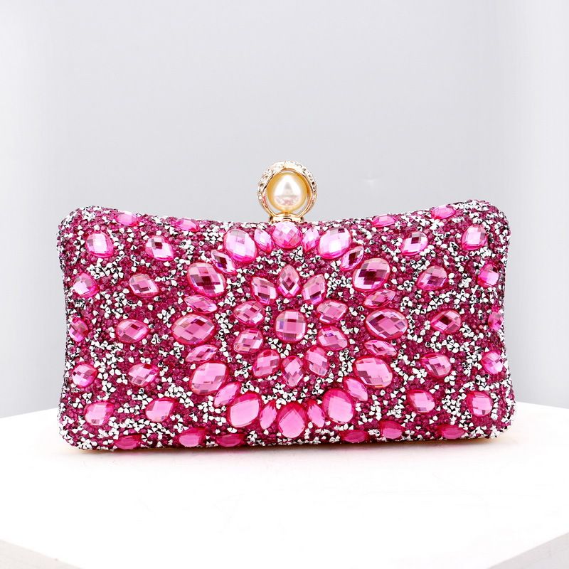 Popular diamond-encrusted bag dinner bag women's fashion banquet versatile dress evening bag_autovado.com