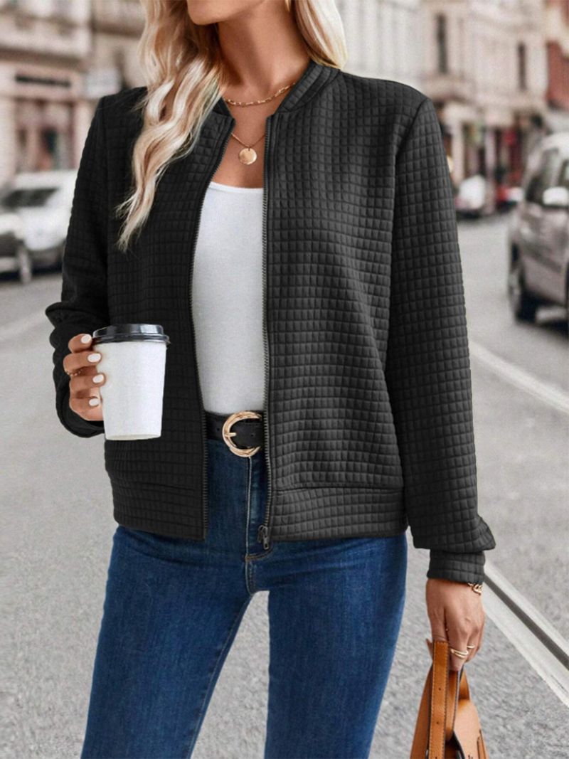 Women's Clothing New Fashion Long sleeved Small Style Tops and Jackets_autovado.com