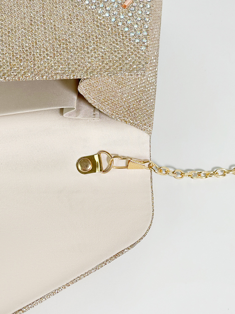 rhinestone new evening bag large capacity handbag women's wedding bridesmaid bag KTV princess dress bag_autovado.com