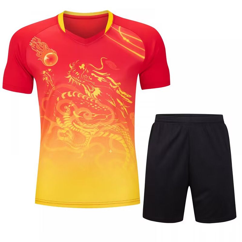 Men's Clothing short-sleeved jerseys men's and women's competition training suits cross-border football suits dragon boat suits team uniforms_autovado.com