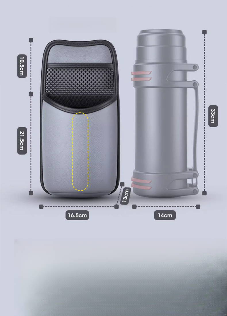 Car Cup Holder, Seat, Storage Heater Bag, Car Waterproof And Insulated Kettle Fixing Seat_autovado.com