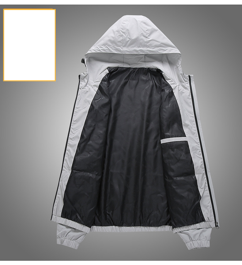 Men's Clothing jacket autumn new casual men's coat baseball jacket hooded sports fashion men's clothing_autovado.com