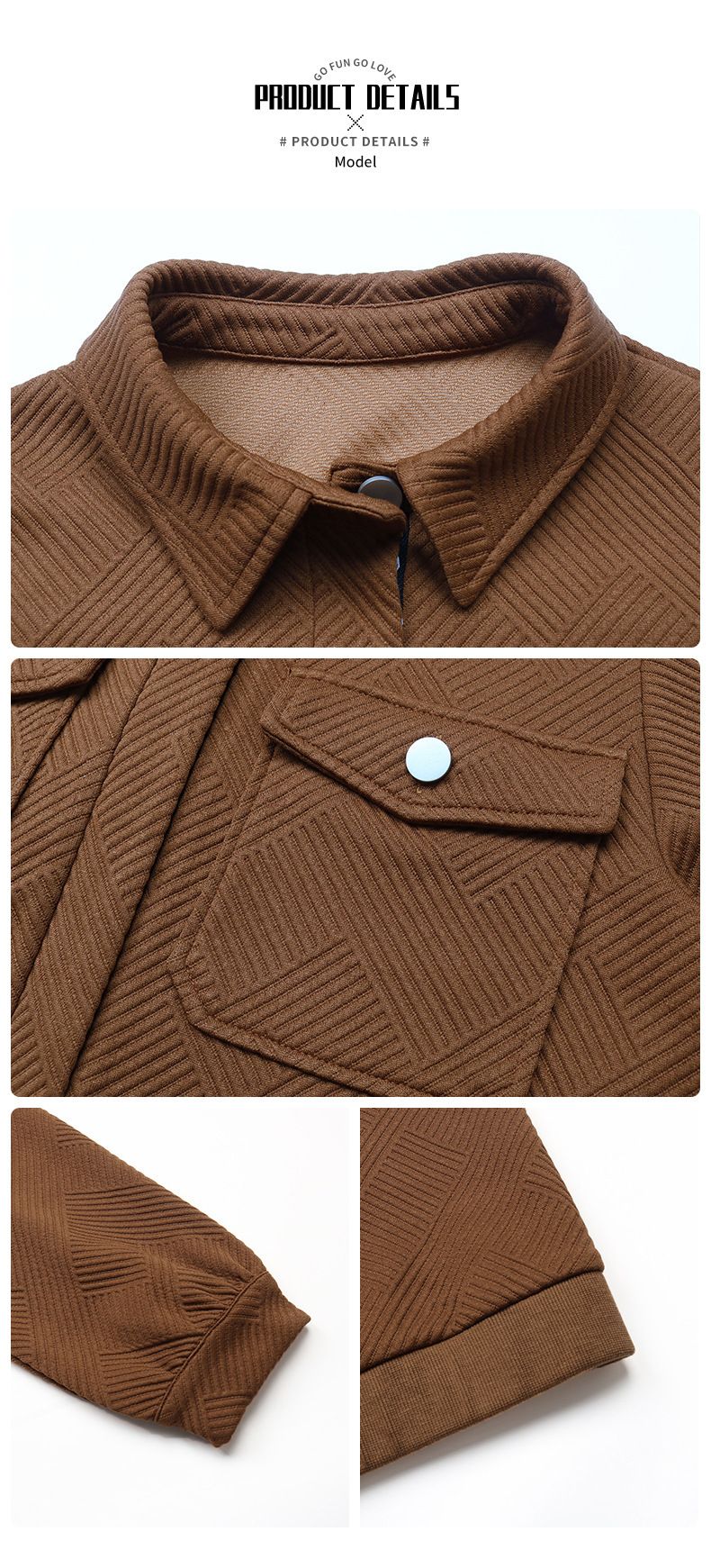 Women's Clothing lapel cardigan autumn new retro Maillard jacket coat_autovado.com