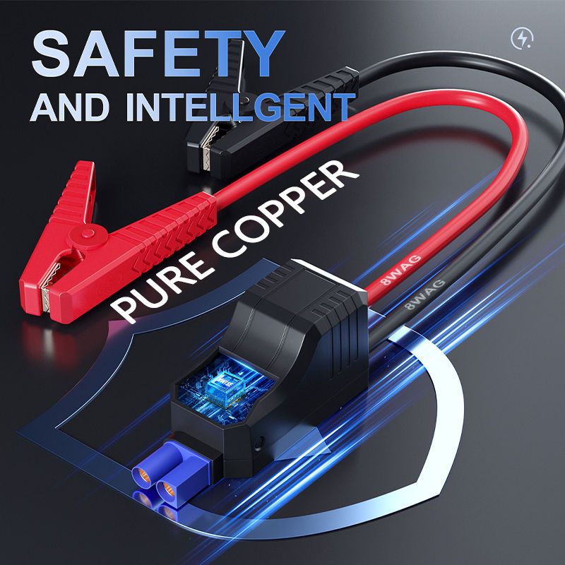 All In 1 Powerbank Train Jumper Jump Starter Power Bank Tire Inflator Rechargeable_autovado.com