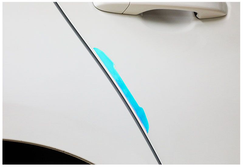 Car Door Handle Strip, Rearview Mirror Equipped With Colorful Luminous Decorative Sticker, Drip Glue Thickened Anti_autovado.com