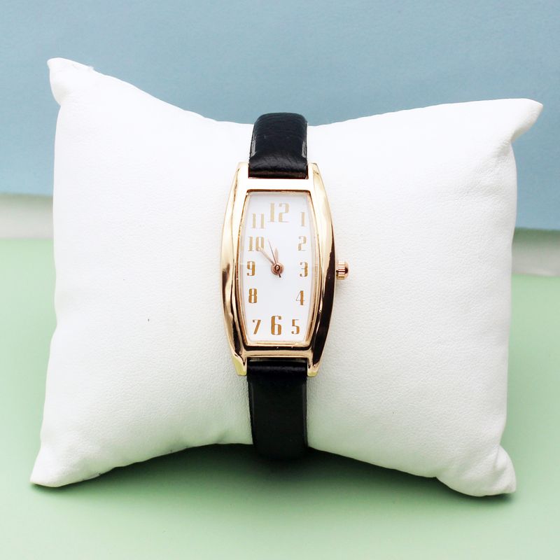 Women's square watch belt quartz watch_autovado.com