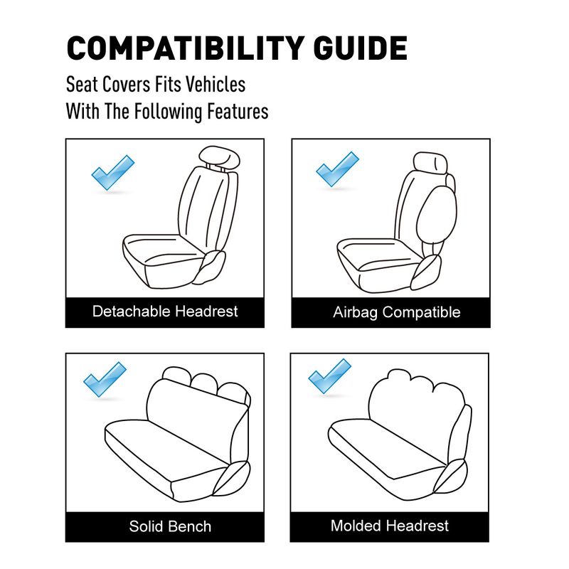 General car seat 9-piece PU leather car four seasons general seat cushion cover_autovado.com