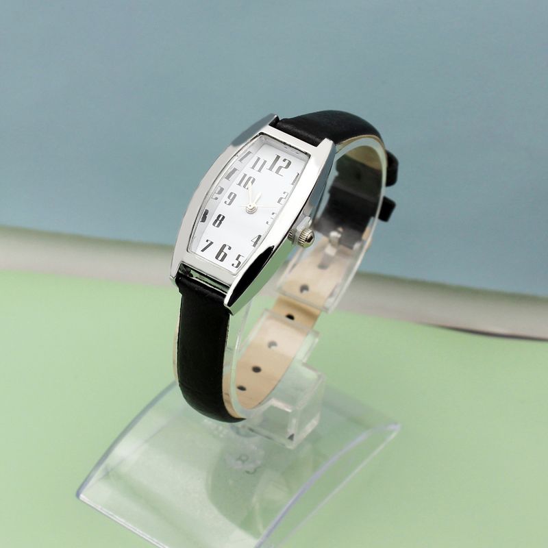 Women's square watch belt quartz watch_autovado.com
