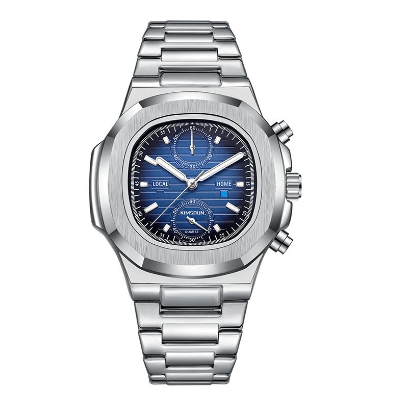 New Golden Seton Brand Nautilus Watch Men's Watch Waterproof Multifunctional Quartz Watch Business Men's Watch_autovado.com