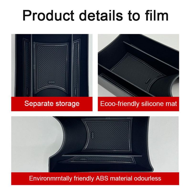 Suitable For 13-21 UP Central Control Armrest Storage Box, Interior Modification, Etc_autovado.com
