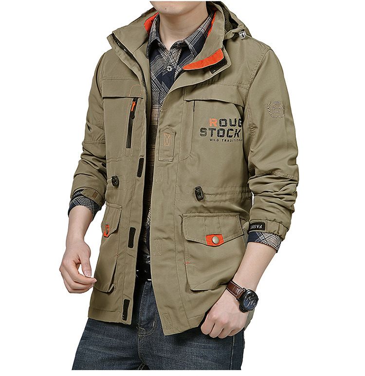 Men's Clothing casual assault clothing outdoor waterproof military coat quick-drying mountaineering clothing _autovado.com