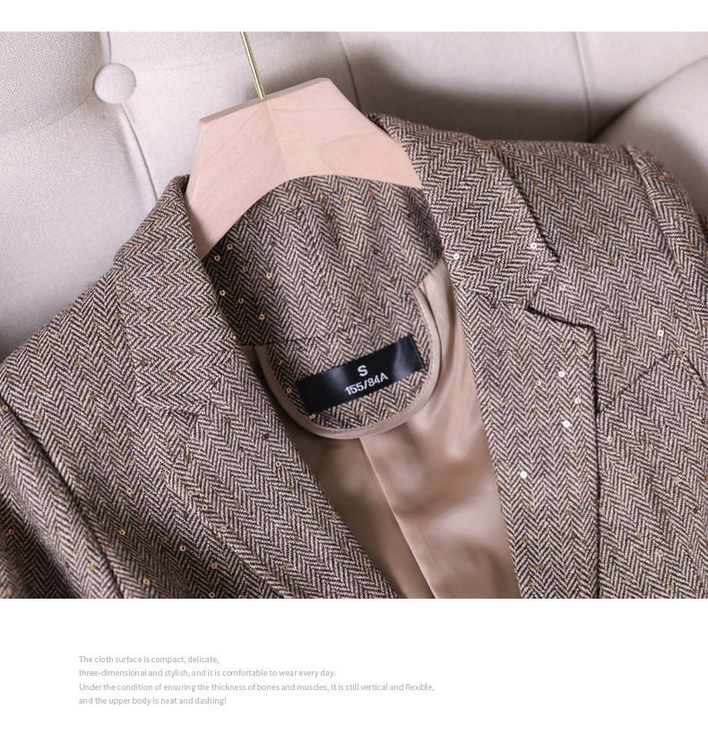 Women's Clothing casual temperament all-matching style fashion small suit_autovado.com