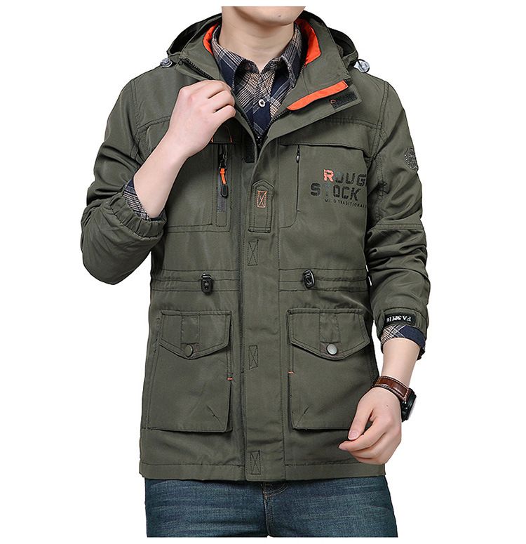 Men's Clothing casual assault clothing outdoor waterproof military coat quick-drying mountaineering clothing _autovado.com
