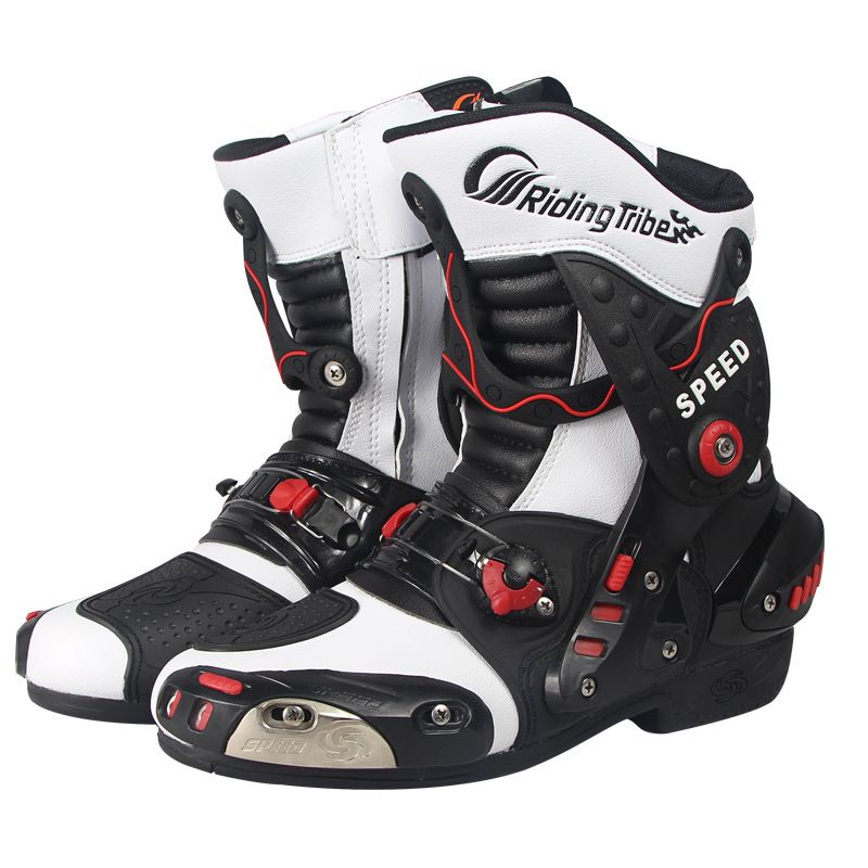 Cycling tribe motorcycle riding shoes racing boots men anti fall off road motorcycle boots motorcycle shoes_autovado.com