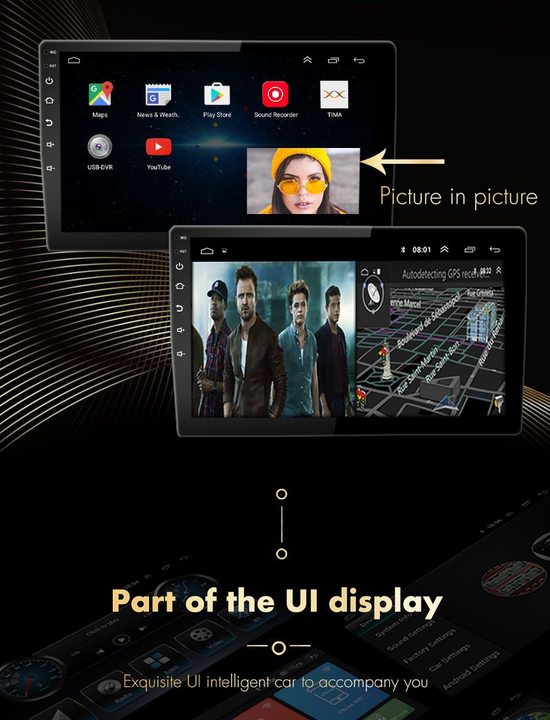 Suitable for 12 16 Honda CRV navigation smart Android large screen reversing image integrated machine _autovado.com