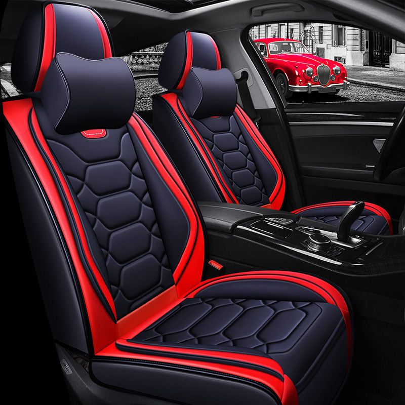 All-inclusive 9D leather car seat cover four seasons fashion sports seat cover New interior supplies_autovado.com