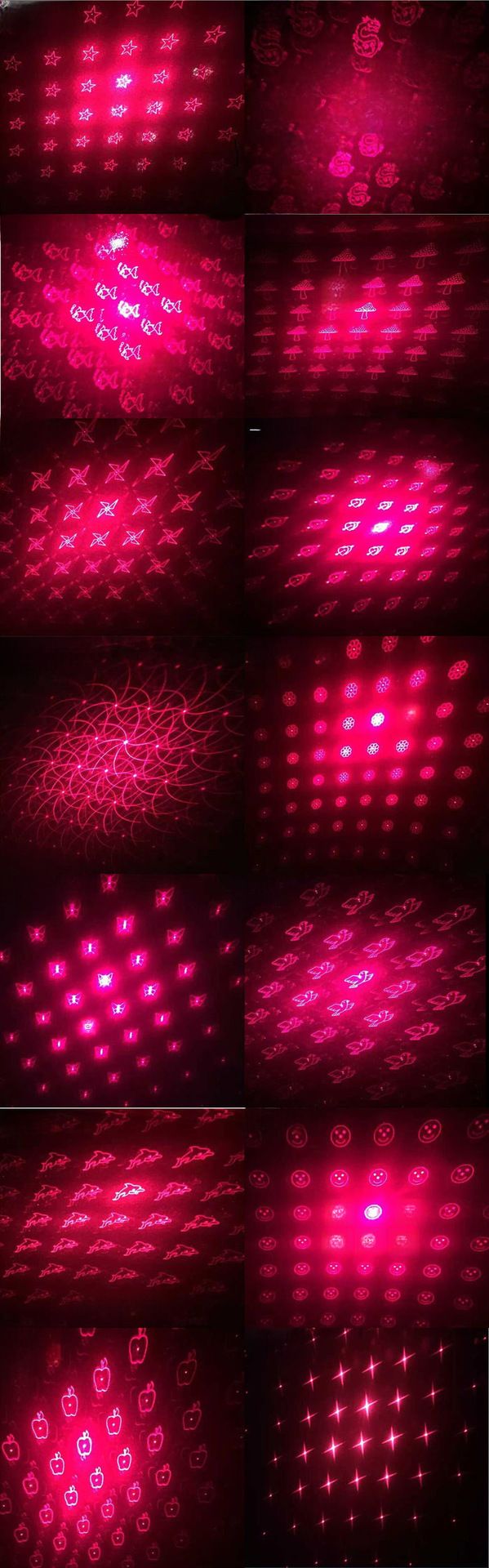 Car motorcycle laser fog light projection warning light anti-fog anti-rear brake laser light rear projection light_autovado.com