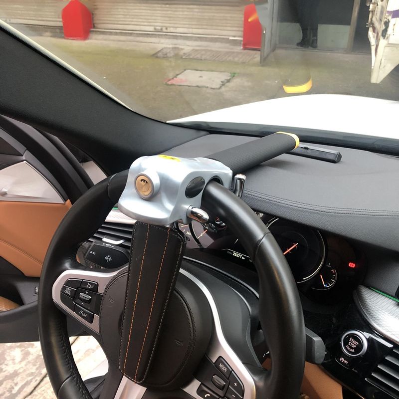 Steering Wheel Anti-Theft Alarm Airbag Universal Car Self-Defense Lock_autovado.com