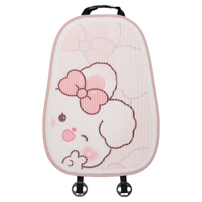 Cute Cartoon Women's Seat Cover Universal Anto Interior Accessories Fashion Anti Slip Breathable Girl Car Cushion Covers_autovado.com