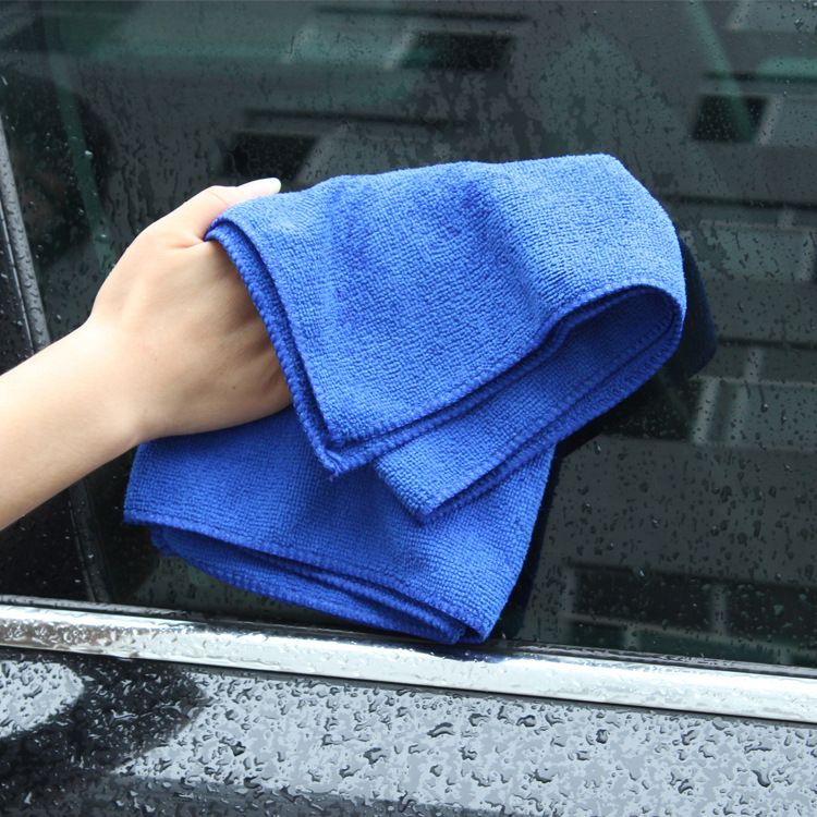 30*30CM Warp Knitted Nano Fiber Wash Car Wiping 220g/square Meter Cleaning Towel_autovado.com
