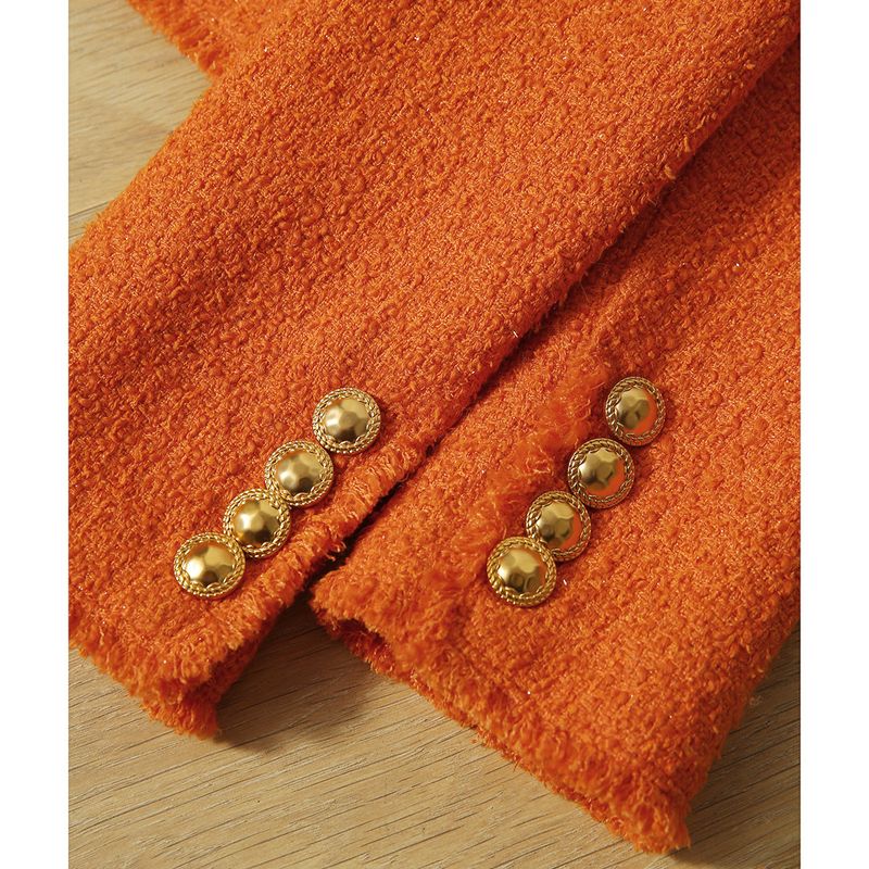 Women's Clothing Early spring fashion colors wool jacket tweed jacket _autovado.com