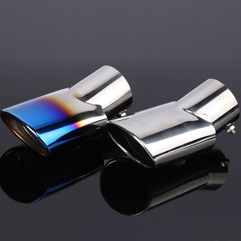 Cross-Border Hot Sale Suitable For CRV Range Rover IX35 Car-Specific Tail Muffler Car Exhaust Pipe Silencer Tailpipe_autovado.com