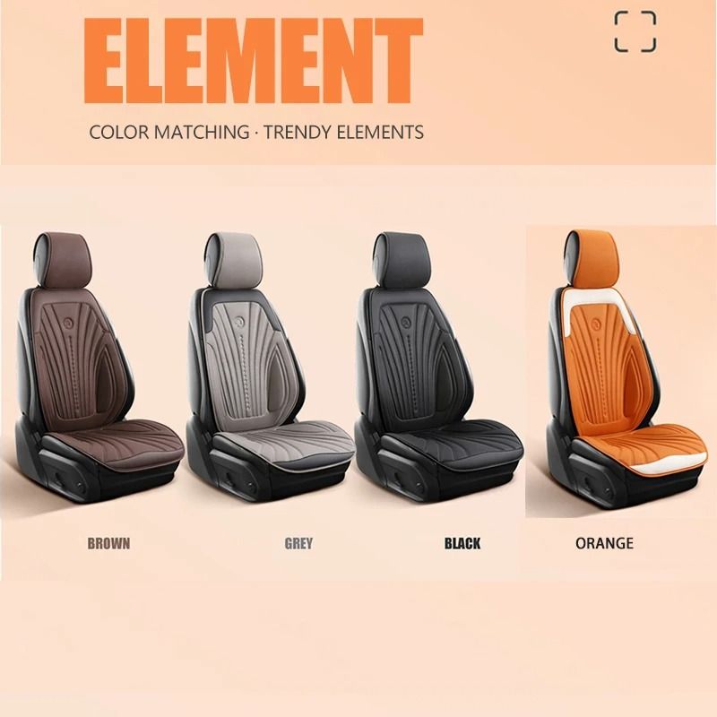 Full Set Cover Universal Four Season Suede Car Seat Cushion Protector Mat Backrest Auto Interior Pad Fit For Most Cars_autovado.com