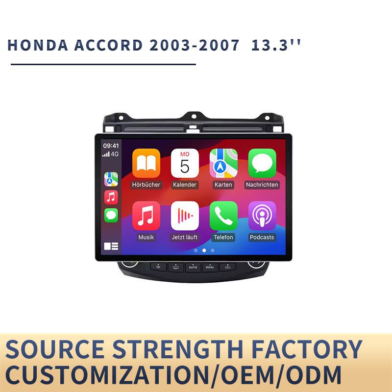 Applicable to Accord 7th generation 2K HD navigation system accord Car Radio Multimedia_autovado.com