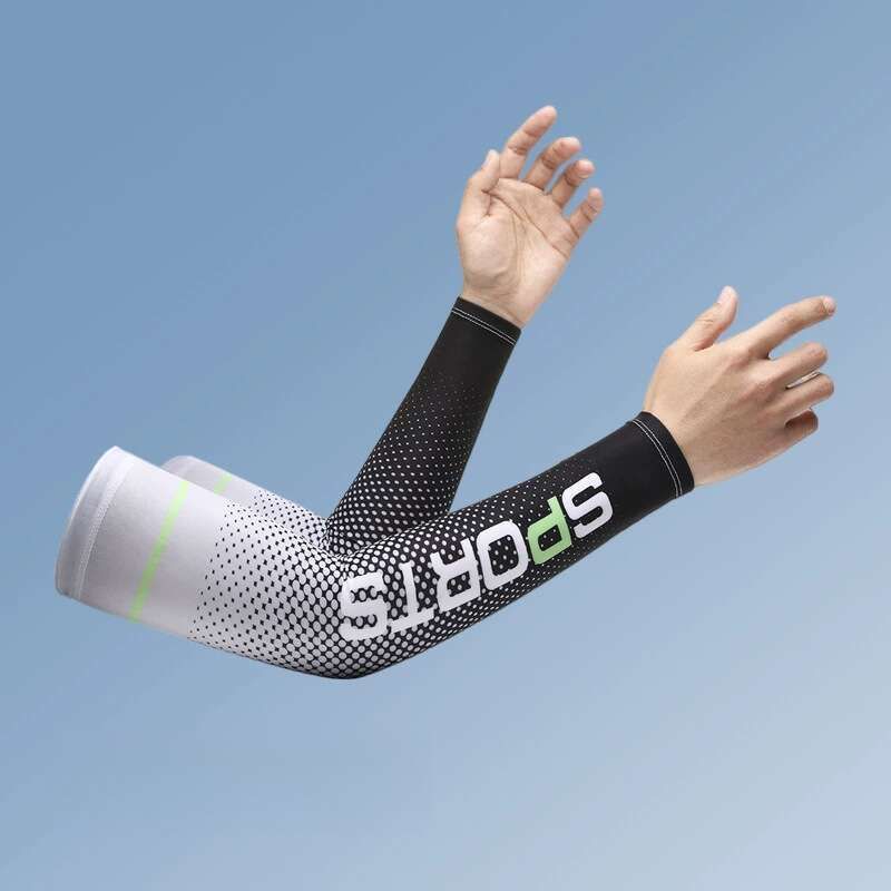 Ice Men's Summer Sun Refreshing, Breathable Arm Protection, Driving, Outdoor Cycling, Sports, Ice Silk Sleeve Cover_autovado.com