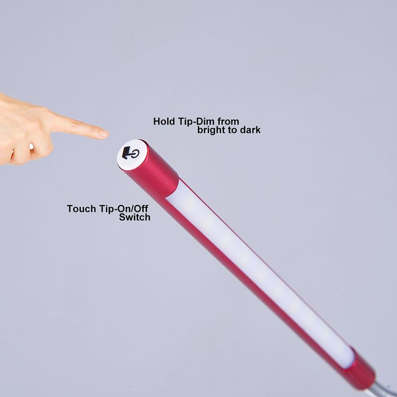 USB Touch Infinite Dimming LED Mini Reading Night Laptop Light Discount Gift_autovado.com