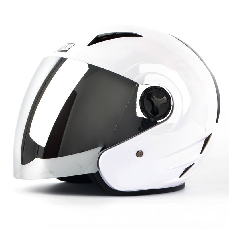 Electric vehicle helmet men's and women's summer half cover half helmet four seasons warm breathable safety helmet_autovado.com